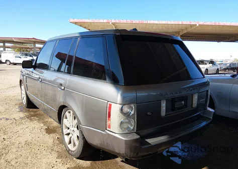 2007 Land Rover Range Rover Supercharged из США, поврежденный, VIN SALMF134X7A261296